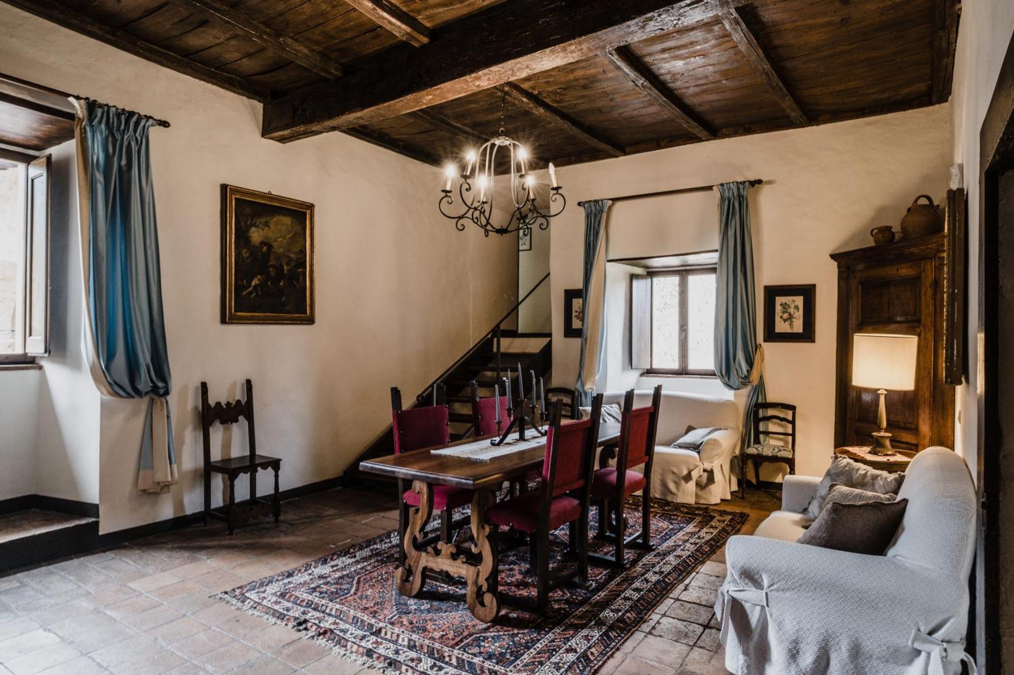 Abbazia San Pietro In Valle Ферентилло Экстерьер фото